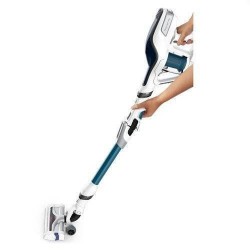 Aspirateur balai sans fil Rowenta Air Force Flex 560 Animal RH9471WO Multifonction Bleu et Blanc Aspirateur balai sans fil Rowenta Air Force Flex 560 Animal RH9471WO Multifonction Bleu et Blanc