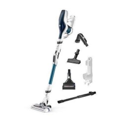 Aspirateur balai sans fil Rowenta Air Force Flex 560 Animal RH9471WO Multifonction Bleu et Blanc Aspirateur balai sans fil Rowenta Air Force Flex 560 Animal RH9471WO Multifonction Bleu et Blanc