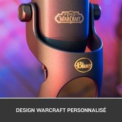 Microphone USB Blue Microphones Yeti X World Edition World of Warcraft Noir Microphone USB Blue Microphones Yeti X World Edition World of Warcraft Noir