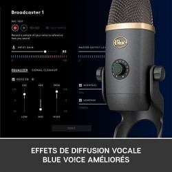 Microphone USB Blue Microphones Yeti X World Edition World of Warcraft Noir Microphone USB Blue Microphones Yeti X World Edition World of Warcraft Noir