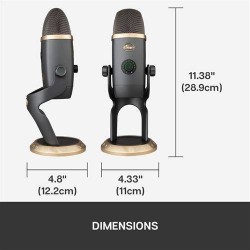Microphone USB Blue Microphones Yeti X World Edition World of Warcraft Noir Microphone USB Blue Microphones Yeti X World Edition World of Warcraft Noir