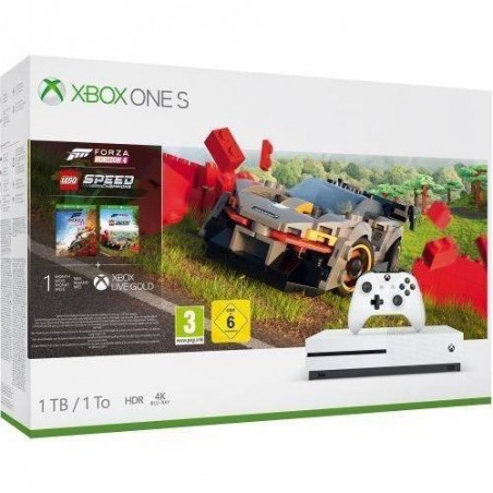 Xbox One S 1Tb Paquete + Forza Horizonte 4 + Lego Dlc