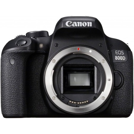Canon Cámara digital Eos 800D 24.2 MP APS-C 1080p / 60 ft / s 3x Lente EF-S 18-55