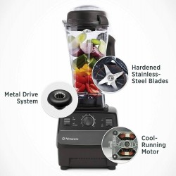 Vitamix 5200 Blender Professional-G rade Contenant autonettoyant de 64 oz, noir Vitamix 5200 Blender Professional-G rade Contenant autonettoyant de 64 oz, noir