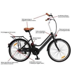 vélo électrique adulte wemoove velo-ecity80-n vélo électrique adulte wemoove velo-ecity80-n